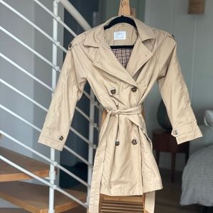 Zara Trench/Rain Coat Size 10 Girls
